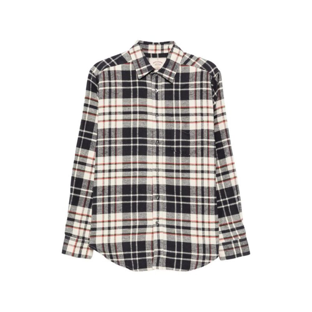 Portuguese Flannel Black Shirts Men
